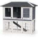 Duplex Rabbit Hutch